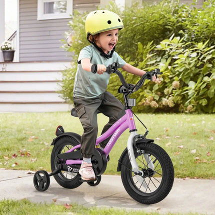 Kids Bike 12 - Inch Children Training Bicycle with 2 Brake for 3 - 4 Years Old - Oasis Home Essentials