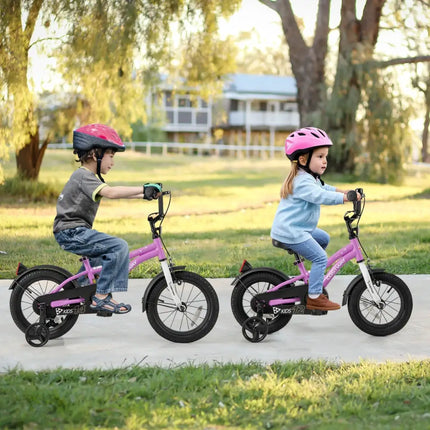 Kids Bike 12 - Inch Children Training Bicycle with 2 Brake for 3 - 4 Years Old - Oasis Home Essentials