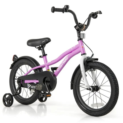Kids Bike 16 - Inch Children Training Bicycle with 2 Brake for 4 - 7 Years Old - Oasis Home Essentials