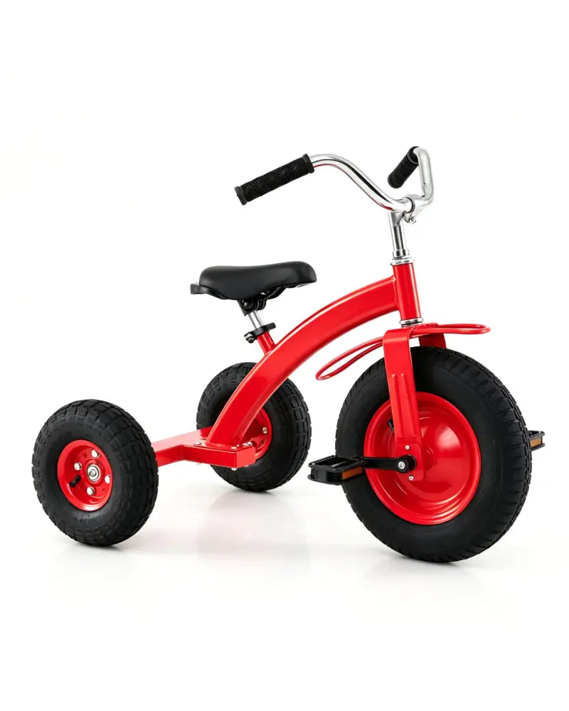 Kids Carbon Steel Bike with 15 Inch Inflatable Rubber Tires-Red - Red - Kids Bike