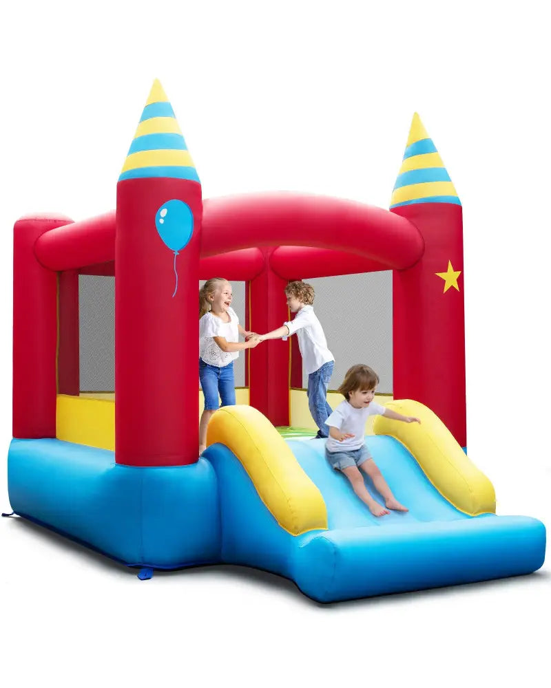 Kids Inflatable Bounce Castle Excluded Blower - Bounce House