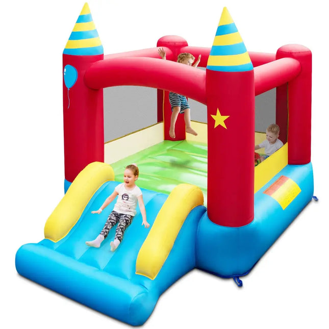 Kids Inflatable Bounce Castle Excluded Blower - Bounce House