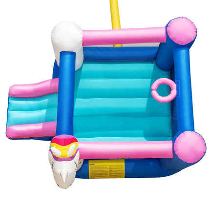 Kids Inflatable Bounce House with 380W Blower - Bounce House