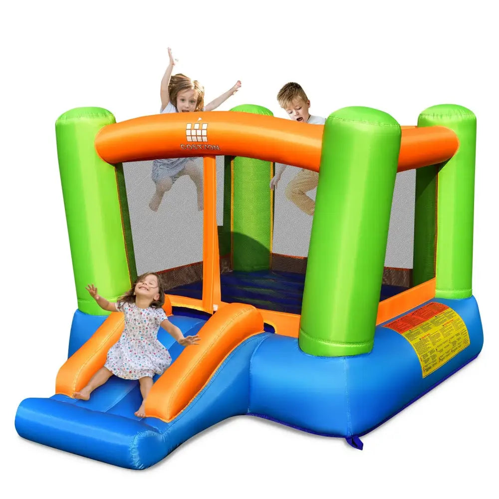 Kids Inflatable Bounce House without Blower for Indoor and Outdoor - Bounce House