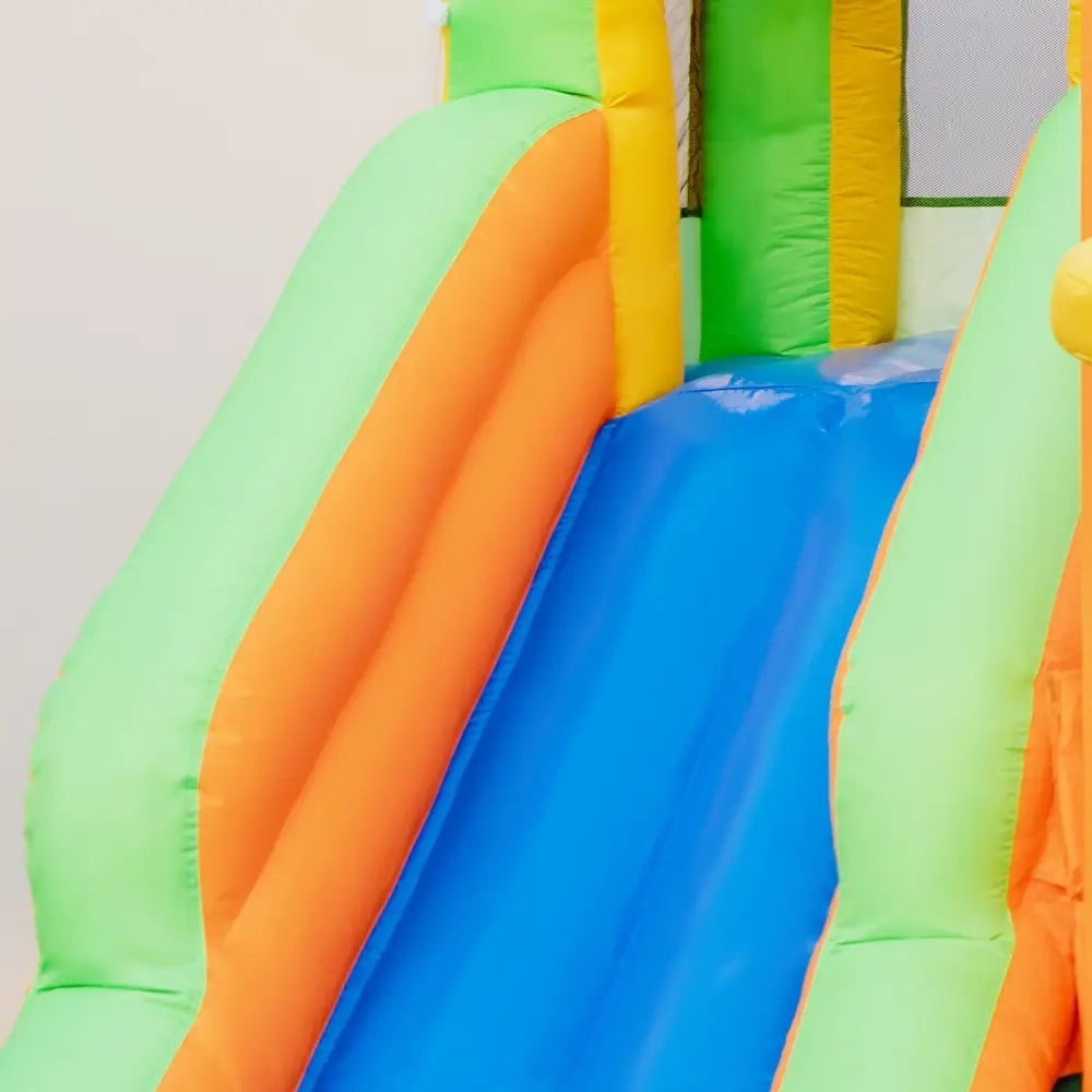 Kids Inflatable Water Slide for Yard Lawn (Without Blower) - Multicolor - Inflatable Water Slides
