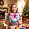 Kids Inline Skates with Light Up Wheels for Beginners Ages 9-14-Pink and Blue - Pink & Blue - Toy Sports
