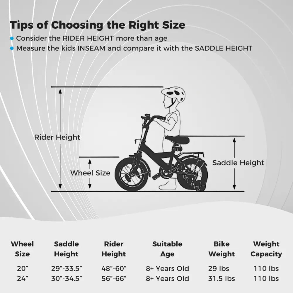 Kids Mountain Bike 20 24 Inch Child Bicycle for Boys Girls Aged 8+ Years Old Black-20 Inch - Black - Kids Bike