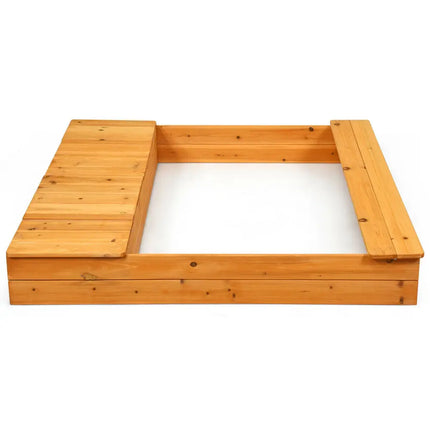 Kids Outdoor Playset Backyard Cedar Sandbox - Sandboxes