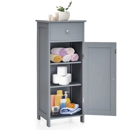 Kid's Room Bundle: Kids Study Desk and Wooden Cabinet - Oasis Home Essentials