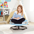 Kids Sensory Swivel Chair Elephant Petal 360° Spinning Chair-Blue - Blue - Kids Chairs & Seating