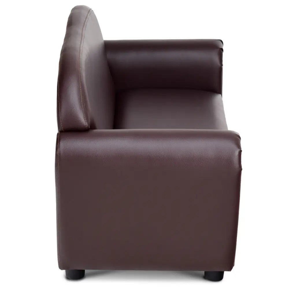 Kids Sofa Armrest Chair with Storage Function - Brown - Kids Chairs & Seating