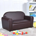 Kids Sofa Armrest Chair with Storage Function - Brown - Kids Chairs & Seating