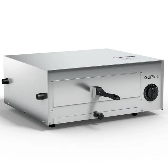 Kitchen Commercial Pizza Oven Stainless Steel Pan - Silver - Toaster Ovens