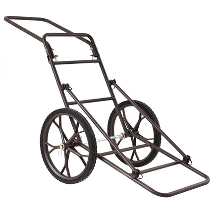 Larger Capacity Folding Deer Game Cart - Bronze - Camping