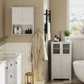 Laundry Room Bundle: 4-in-1 Storage Set Storage Cabinets and Rack Set - Bath