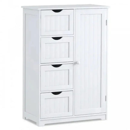 Laundry Room Bundle: Wooden Cabinet Wall-Mounted Bathroom Storage  Clothe Dryer  Laundry Basket Costway