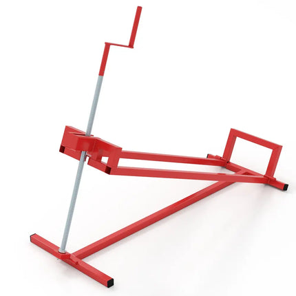 Lawn Mower Lift Jack Riding Mower Lift-Red - Red - Garden Tools