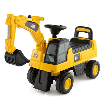 Licensed Caterpillar Kids Ride - On Digger - Yellow - Oasis Home Essentials