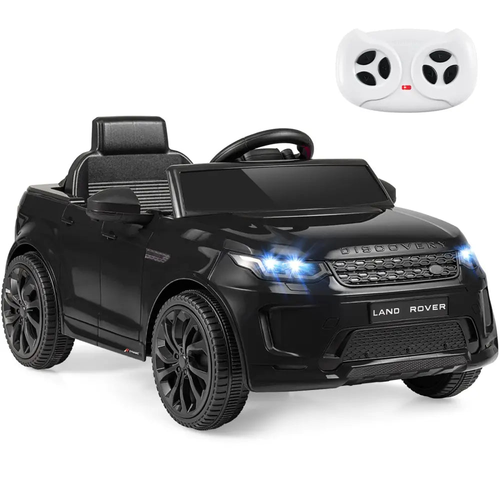 Licensed Land Rover Kids Ride on Car 12V Battery Powered Kids Electric Car-Black - Black - Powered Ride On Toys