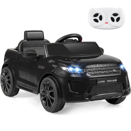 Licensed Land Rover Kids Ride on Car 12V Battery Powered Kids Electric Car - Black - Oasis Home Essentials