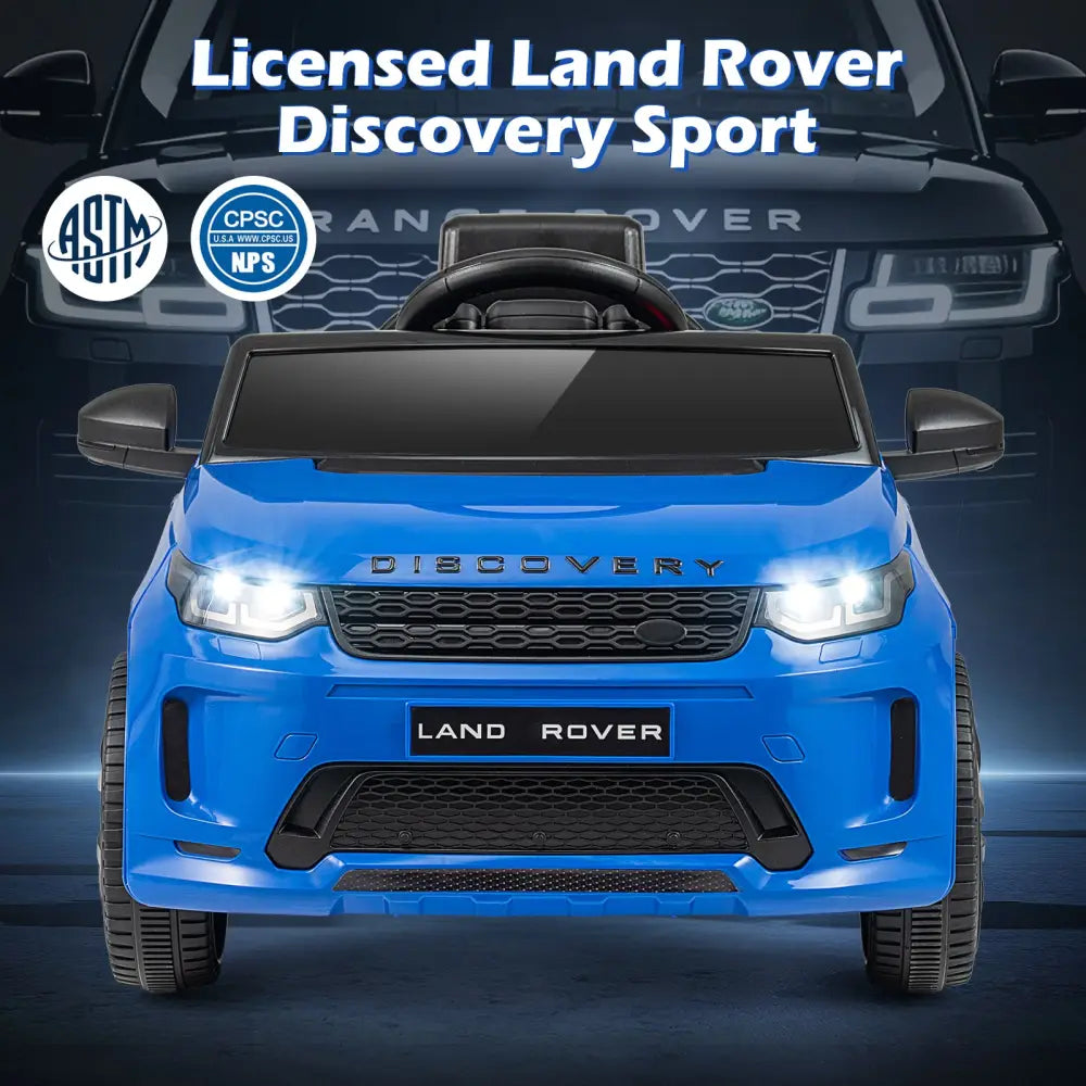 Licensed Land Rover Kids Ride on Car 12V Battery Powered Kids Electric Car-Navy - Navy - Powered Ride On Toys