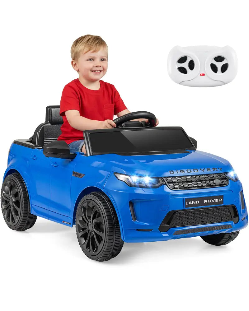Licensed Land Rover Kids Ride on Car 12V Battery Powered Kids Electric Car-Navy - Navy - Powered Ride On Toys