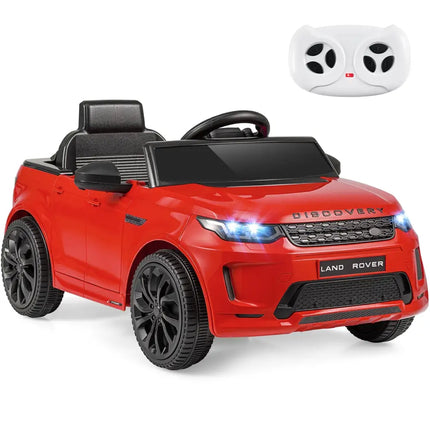 Licensed Land Rover Kids Ride on Car 12V Battery Powered Kids Electric Car-Red - Red - Powered Ride On Toys