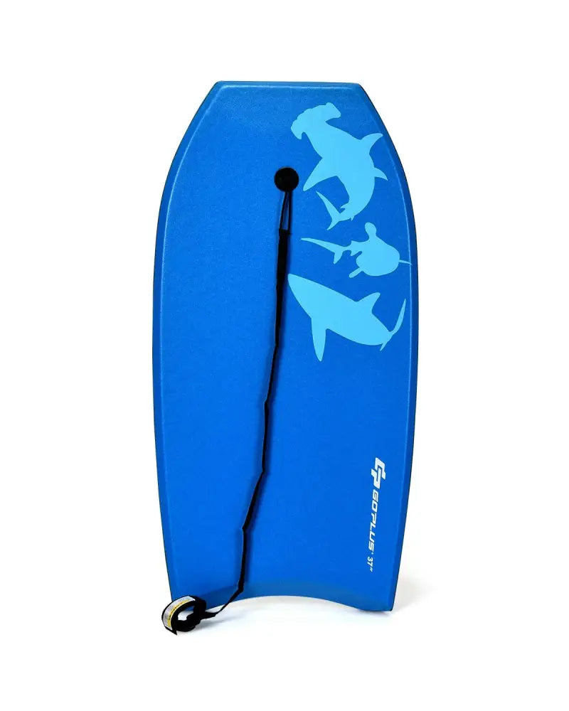 Lightweight Super Bodyboard Surfing with EPS Core Boarding-M - Blue - Surfing