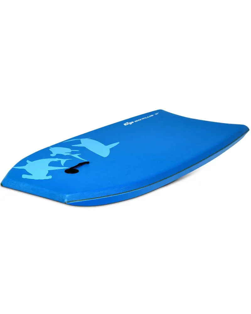Lightweight Super Bodyboard Surfing with EPS Core Boarding-M - Blue - Surfing