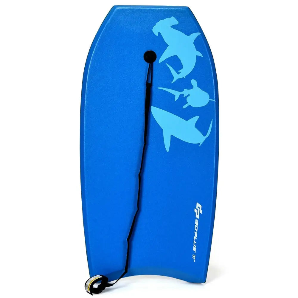Lightweight Super Bodyboard Surfing with EPS Core Boarding-S - Blue - Surfing