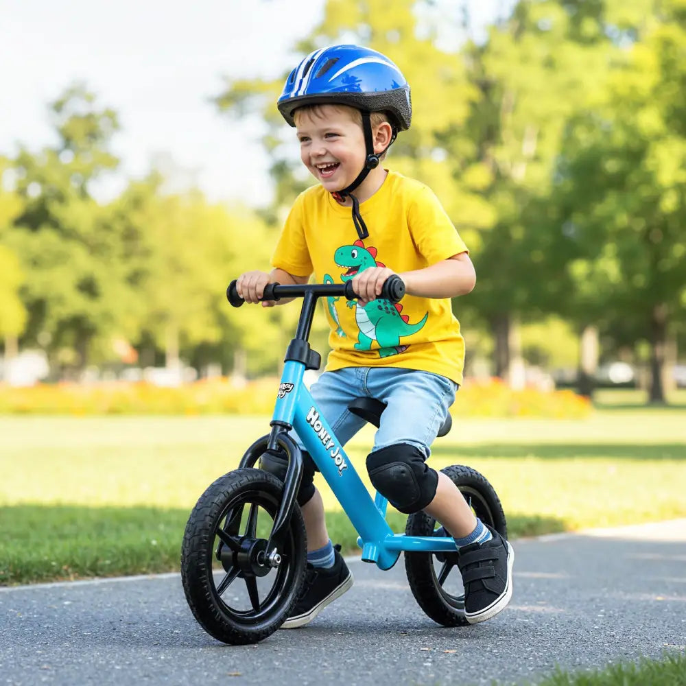Lightweight Toddler Balance Bike No Pedal Training Bicycle-Blue - Blue - Balance Bikes