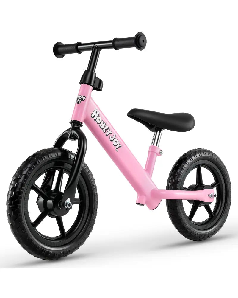 Lightweight Toddler Balance Bike No Pedal Training Bicycle-Pink - Pink - Balance Bikes