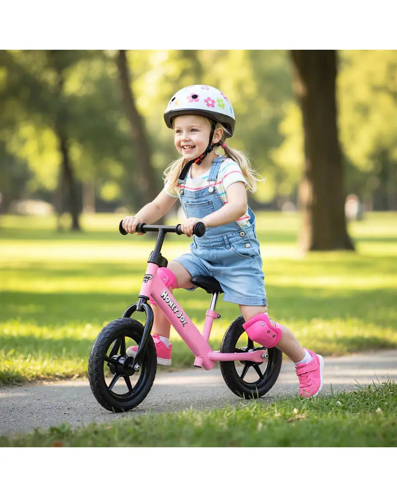 Lightweight Toddler Balance Bike No Pedal Training Bicycle-Pink - Pink - Balance Bikes