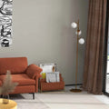 Living Room Set: Floor Lamp + Accent Chair + 3-Seat Sofa - Living Room