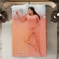 Machine Washable Electric Bed Warmer with Dual Controller 9 Heat Setting and 9-Hour Auto Off and Overheat