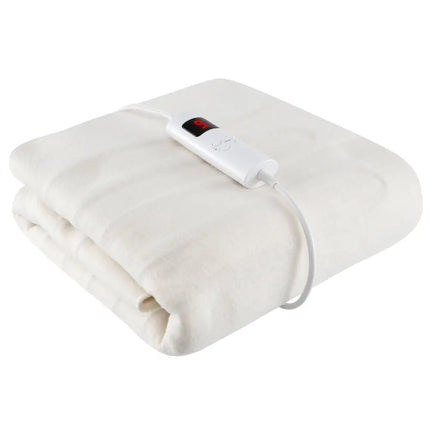Machine Washable Electric Bed Warmer with Dual Controller 9 Heat Setting and 9-Hour Auto Off and Overheat