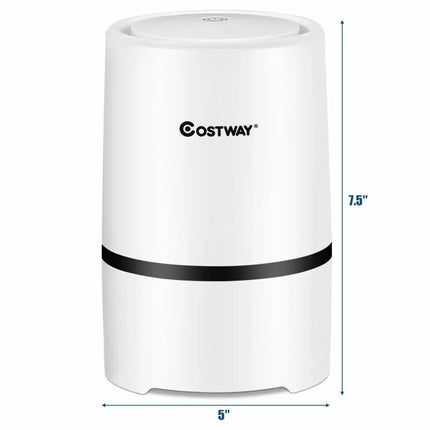 Mini Ionic  3-in-1 Composite HEPA Air Purifier Costway