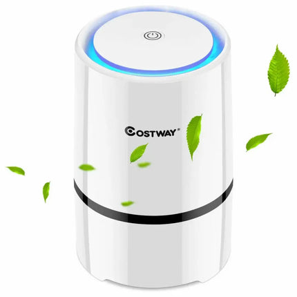 Mini Ionic  3-in-1 Composite HEPA Air Purifier Costway