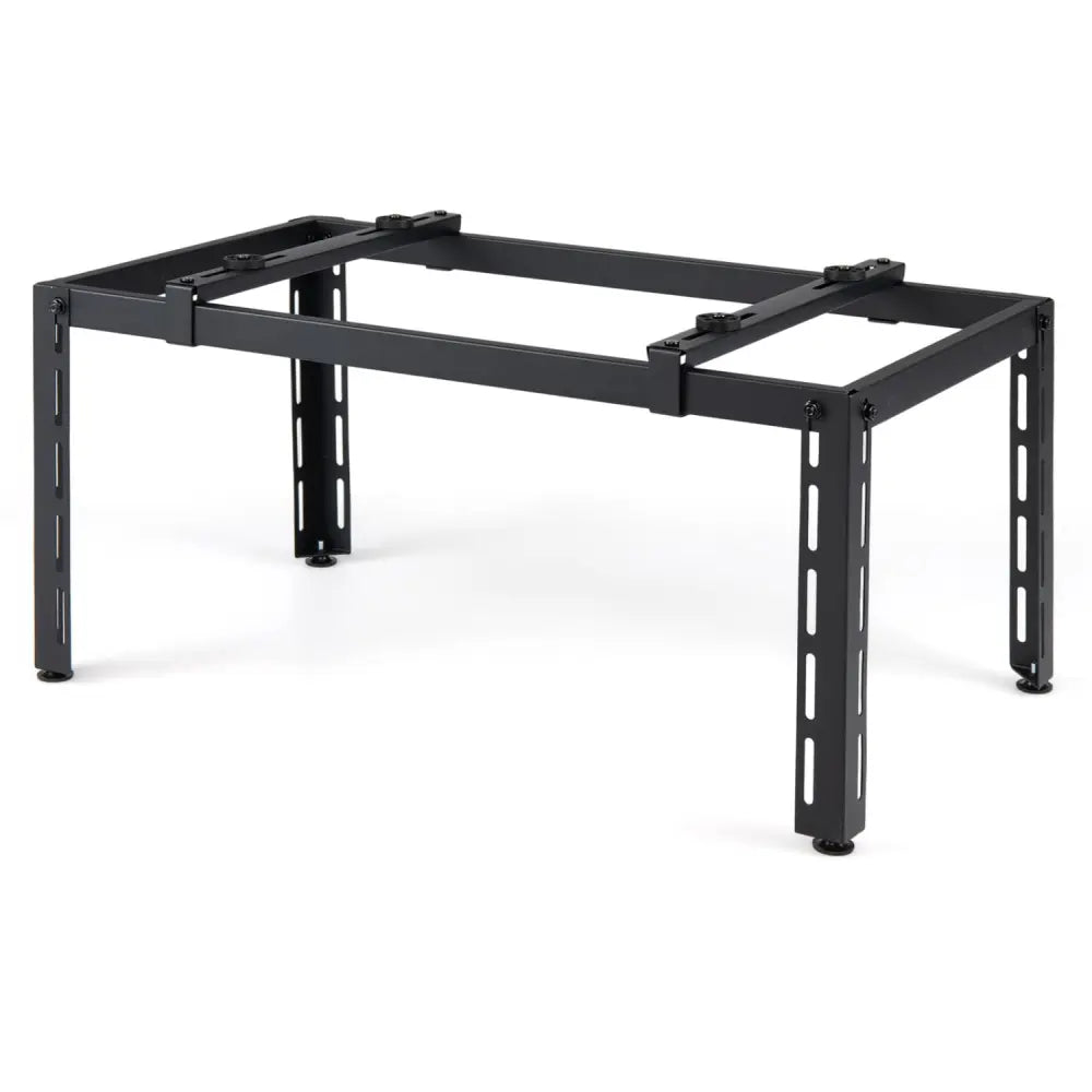 Mini Split Ground Stand Adjustable for 9000-36000 BTU Ductless Air Conditioners Heat Pump-Black - Black - Mini Split AC