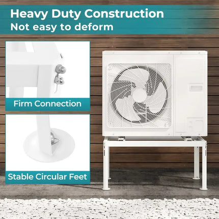 Mini Split Ground Stand for 9000-18000 BTU Ductless Air Conditioner Costway