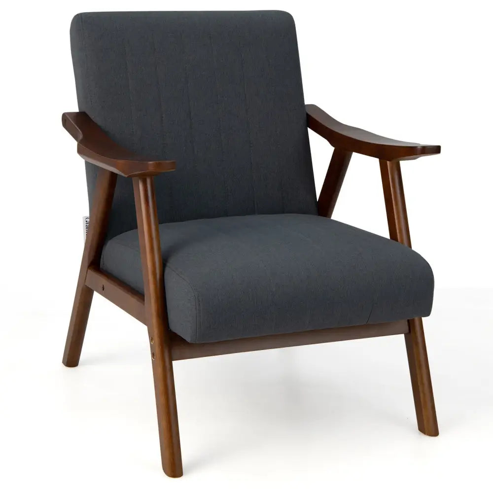 Modern Accent Chair Leisure Armchair - Gray - Accent Chairs