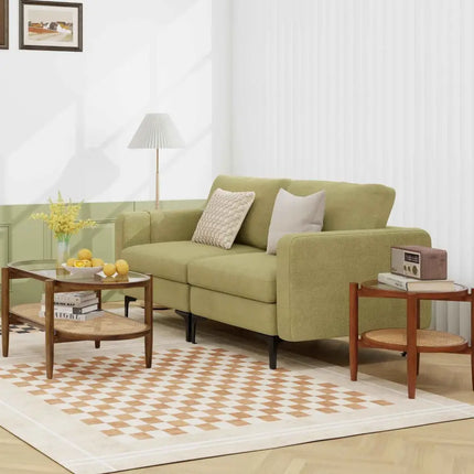 Modern Living Room Furniture Set: TV Stand + Sofa + Coffee Table + Side Table - Living Room