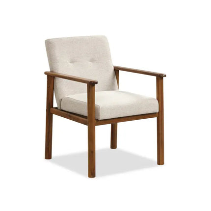 Modern Living Room Set: Loveseat Armchair Side Table & Coffee Table - Living Room