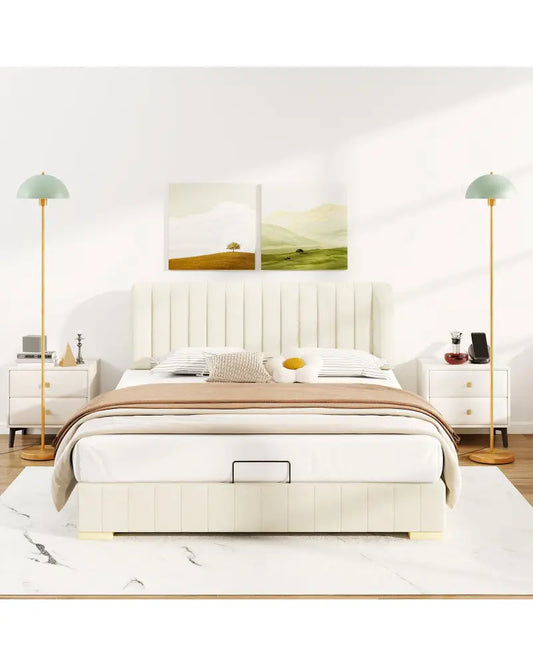 Modern Standing Lamp with Lamp Head and Foot Switch - Table & Floor Lamps