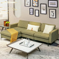 Modular L-shaped Sectional Sofa with Reversible Chaise and 2 USB Ports-Green - Green - Sofas & Loveseats