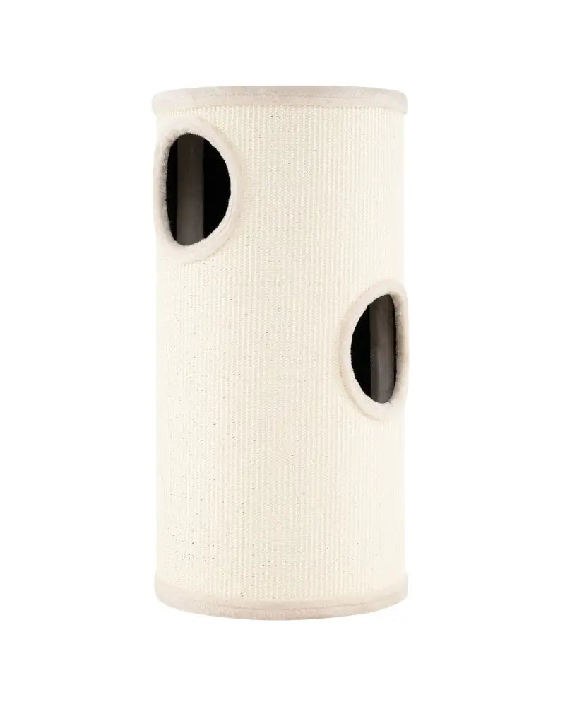 Multi-level Cat House with Sisal Scratching Pad-Beige - Beige - Cat Houses