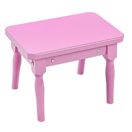Musical Instrument Toy 30-Key Children Mini Grand Piano with Bench-Pink - Pink - Pianos & Keyboards