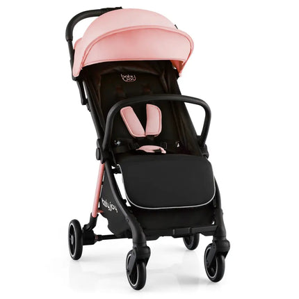 One - Hand Folding Portable Lightweight Stroller with Aluminum Frame - Oasis Home Essentials