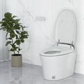 One-Piece Elongated Smart Toilet Bidet 1.28 GPF Dual-flush - Toilet