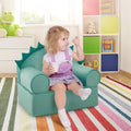 Original Kids Sofa with Armrest and Thick Cushion-Green - Green - Kids Chairs & Seating